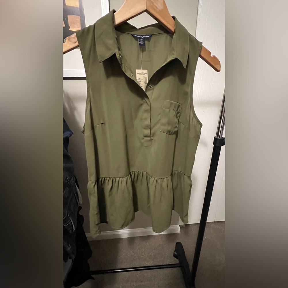 Green American Eagle Outfitters Tank